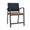 Lesro Newport Wide Hip Chair Metal Frame, Black, RS Night Sky Back, MD Farro Seat NP1261 - alternate 1